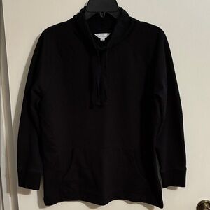 Time and Tru Black Turtleneck Sweatshirt